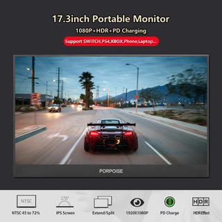17.3" Super-Ultra  Portable Monitor