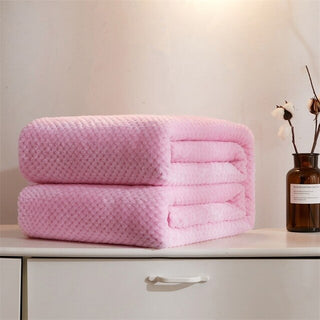 Buy pink Winter Soft Flannel Blankets