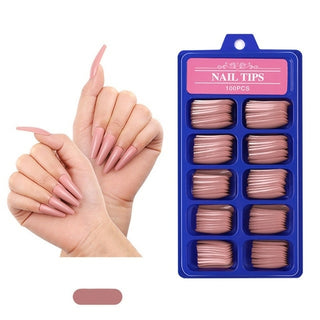 Buy square-head-t9 100Pcs Fake Nails Colored