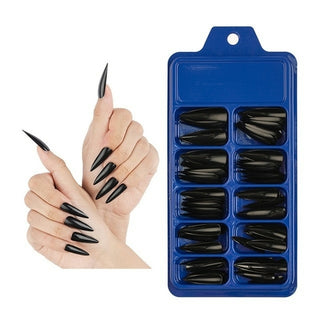 Buy pointed-c5 100Pcs Fake Nails Colored