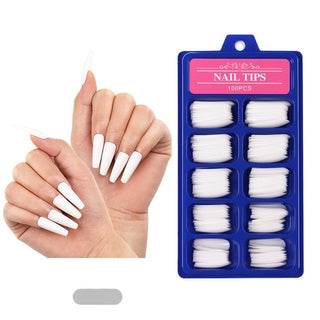 Buy square-head-t1 100Pcs Fake Nails Colored