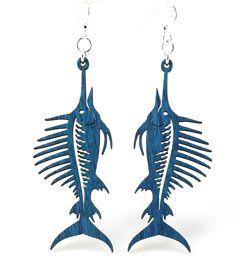 Sword Fish Earrings # 1237