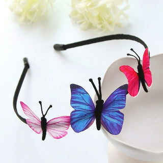 Buy 4 1PC Girls Butterfly  Headband Handmade