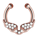 Stainless Steel Fake Nose Septum Clip