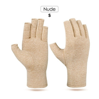 Buy navy-blue 1Pair Arthritis gloves woman Rheumatoid Magnetic Compression Gloves