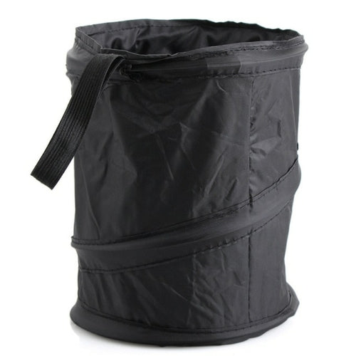 1Pc Black Car Trash Can Pack Bag Waterproof Car Trash Bag for Little