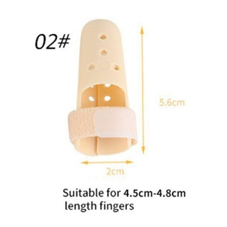 Buy light-yellow 1Pcs Adjustable Finger Splint Brace Orthopedic Protector Arthritis