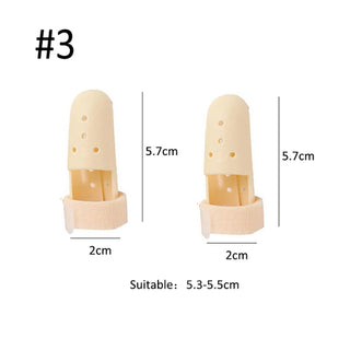 Buy gold 1Pcs Finger Splint Brace Adjustable Finger Support Protector for
