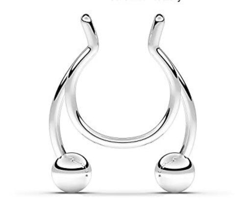 1pcs Nose ring 2020 new nose clip medical stainless steel hot sale