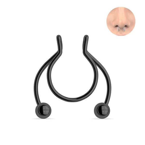 1pcs Nose ring 2020 new nose clip medical stainless steel hot sale
