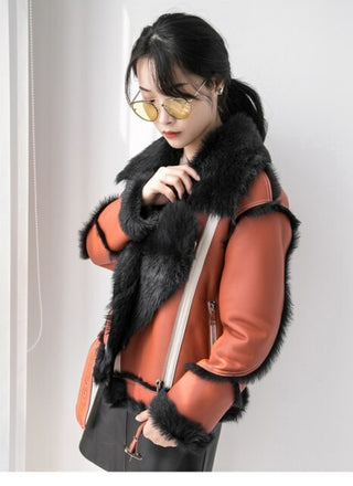 Buy 3 Tuscany Fur Warm Coat Leather