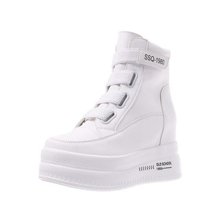 Buy white High Platform Sneakers 7.5CM Thick Sole