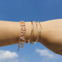 2021 New 9mm Zircon Letter Bracelet Women Customized Name Bracelet