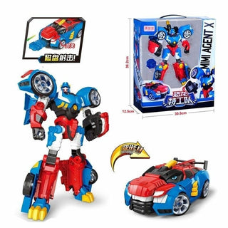 2021 New MiniForce Transformation Toys 10 Mini Agent Toys X Volt Semey