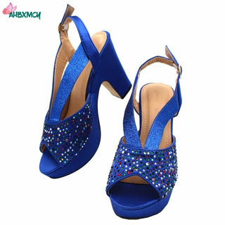 Buy royal-blue-onlyshoes 2021 Pretty Price New Arrivals Orange Color Italian Women Shoes and