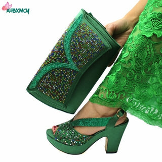 Buy green 2021 Pretty Price New Arrivals Orange Color Italian Women Shoes and