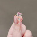 Pink Love Opening Ring