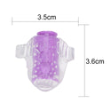 Crystal Adult Mini Finger Vibrator Clitoris Stimulator Sex Products Oral Licking Clit Vibrators Sex Toys Masturbator for Women