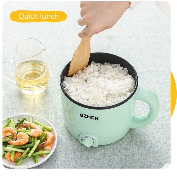 220V Mini Multifunction Electric Cooking Machine Household