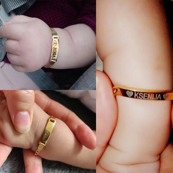 Baby & Mom Anti Allergy Stainless Steel Bracelets