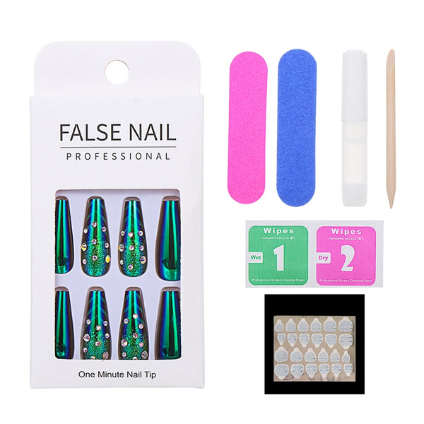 24PCS Fashion False Nails