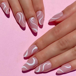 Buy 47 Fake Nails With Glue Full Coverage