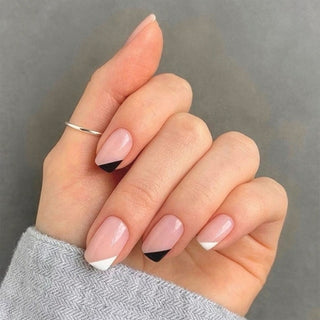 Buy 41 Fake Nails With Glue Full Coverage