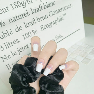 Buy 42 Fake Nails With Glue Full Coverage