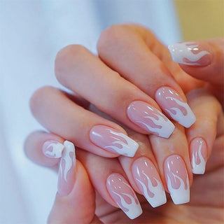 Buy 54 Fake Nails With Glue Full Coverage