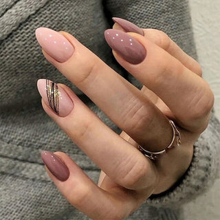 Buy 22 Fake Nails With Glue Full Coverage