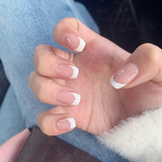 Buy 48 Fake Nails With Glue Full Coverage
