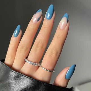 Buy 49 Fake Nails With Glue Full Coverage