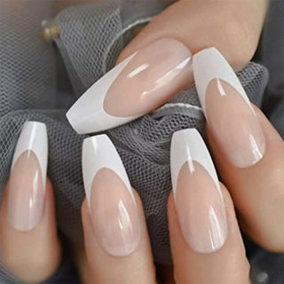 Buy 24 Fake Nails With Glue Full Coverage