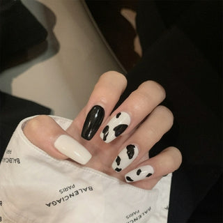 Buy 53 Fake Nails With Glue Full Coverage