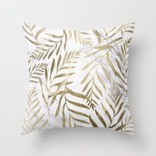 Buy gold-plants-008 Hot Gold Throw Pillows