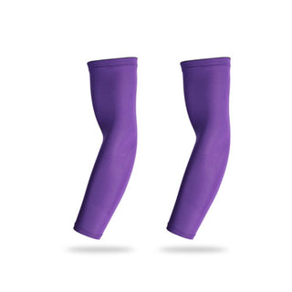 Buy 2-pieces-purple WorthWhile Sports Arm Compression Sleeve