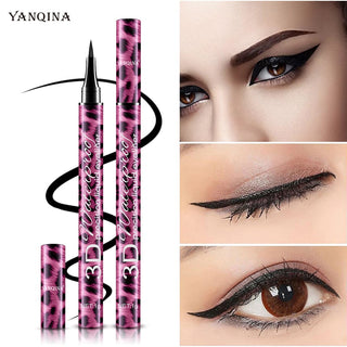2pcs Mascara Eyeliner Pen Makeup Set 24H Long lasting Curling Eyelash