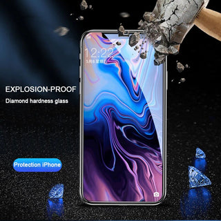 30D Full Cover Tempered Glass Protective Glass on For iphone 11 12 PRO