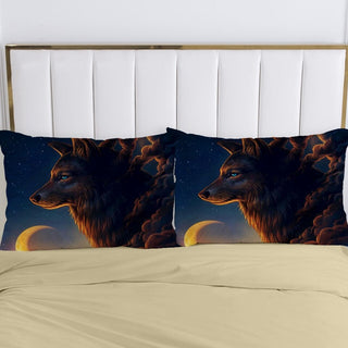 Buy dream-007-camel 2pc Pillow Case Pillowcase Animal Decorative