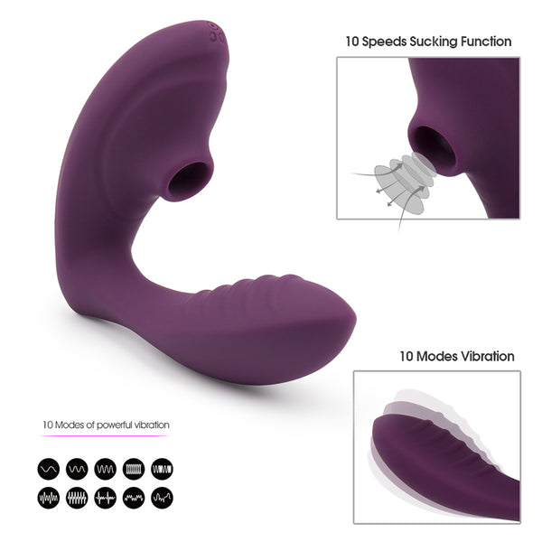 Erotic 10 Mode Clitoris Sucker Dildo Vibrator Sex Toys for Woman Clit Sucking G Spot Clitoris Stimulator Toys for Adult Sex Shop