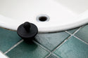 StopShroom (Black) Tub & Sink Universal Stopper Plug for Bathtub & Bathroom Drains