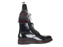Paul Parkman Polished Leather Boots Black