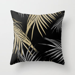Buy gold-plants-016 Hot Gold Throw Pillows
