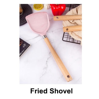 Buy fried-shovel ATUCOHO Food Grade Silicone Kitchenware Set