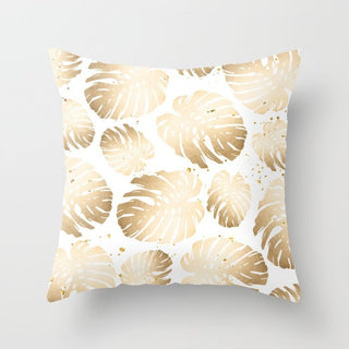 Buy gold-plants-020 Hot Gold Throw Pillows