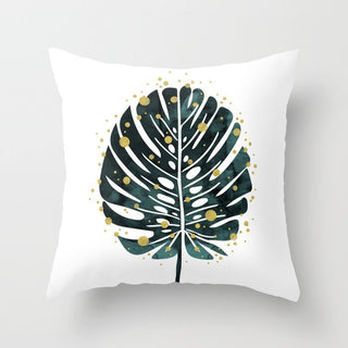 Buy gold-plants-028 Hot Gold Throw Pillows