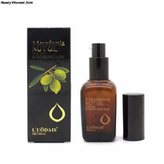 50ML Hair Conditioner 100% Pure Moroccan Argan Oil Macadamia Nut Oil Hair Care Scalp Treatment