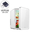 8L Beauty Refrigerator Portable Cosmetics Fridge with LED Lighted