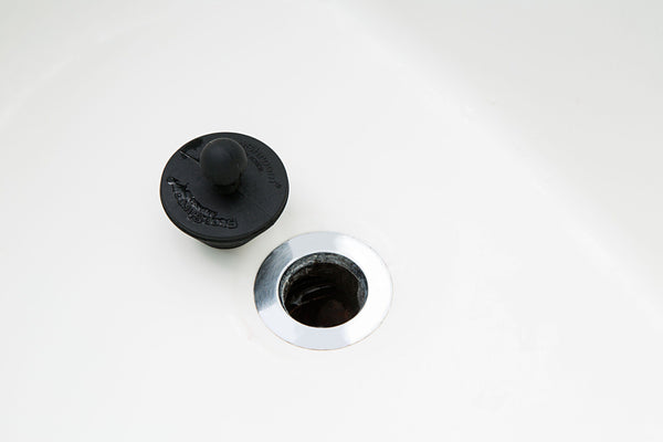 StopShroom (Black) Tub & Sink Universal Stopper Plug for Bathtub & Bathroom Drains