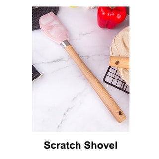 Buy scratch-shovel ATUCOHO Food Grade Silicone Kitchenware Set